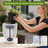 Decivems 12.8-21" 6/8/10" 8/10/12 Inch Adjustable Large Plant Riser for Indoor/Outdoor Pots Universal Plant Stand