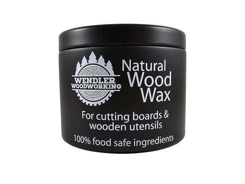Natural Wood Wax for Cutting Boards, Food Safe Conditioner, Handcrafted in USA, 4 oz