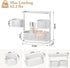 3-Tier Counter Countertop Rotating Bathroom Organizer, Vanity Tray for Makeup & Skincare, Spice Rack Storage