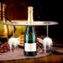 Alipis 3pcs Bamboo Wine Storage Rack with Glass Holder, Countertop Bottle Shaped Shelf for Kitchen Decoration