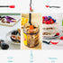 Dreamfarm Mini Supoon Non-Stick Silicone Scraping Cooking Spoon - 8" Red, Jar Scraper Measures 5ml Tsp