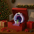 Space Portal Plasma Ball Night Light, LED Galaxy Projector Alien Lamp with White Noise, Bluetooth Music Speaker Alarm
