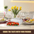 20 12 8.5 Inch Countertop(White) Baderke Easter Gift Acacia Wood Deviled Egg Platter with Lid Base Holes x Round