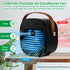 Portable Air Conditioners Rechargeable, 5200mAh Mini Air Conditioner, Personal Air Cooler with 3 Speeds, Small Desk Air Conditioner for Bedroom, Office, Outdoor by VEEST