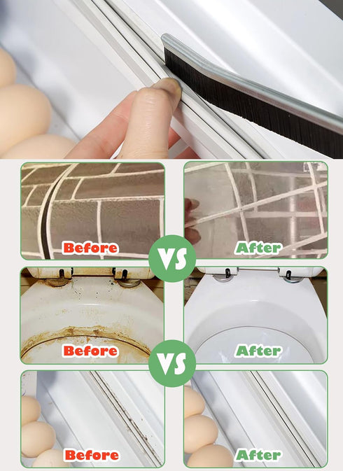 20Pcs Multifunctional Hard Bristle Crevice Cleaning Brush Set, Gap Brush Tools for Home, Kitchen, Bathroom, Vehicle