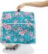 Dust Cover for Kitchen Aid Stand Mixer, Pink Oriental Cherry Cover with Top Handle and Pockets, Fits 4.5-5qt