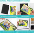 Picture Frame 12 Pack - Magnetic 4x6 inch Black Border Reusable Refrigerator Magnets for Display