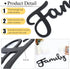 Family Wall Decor Signs for Home, Rustic Letter Family Signs (style2)