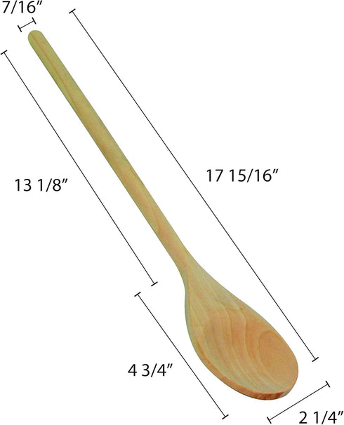 Thunder Group Wooden Spoon, 18"