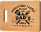 Unique Bamboo Cutting Board Gift for Dad, Best Birthday Gift, Cool Christmas, Father's Day Gift