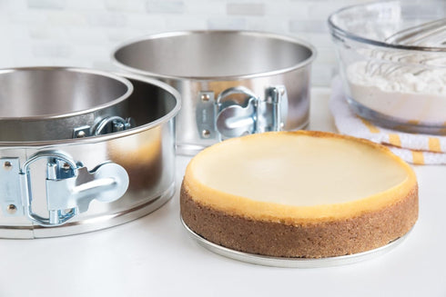Fox Run Mini Springform Pan Set, Tin-Plated Steel, 3-Piece