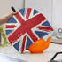 British Flag Union Jack Tea Kettle Cover for English Tea Sets Durable Teapot Cozies Breakfast Warmer Home Kitchen Hotel Tea Party Table Decor Accessories