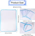 CHGCRAFT 8PCS Protective Ironing Pressing Pad Protective Ironing Net Pressing Pad Pressing Cloth Ironing Cloth Mesh Fabric Iron Pressing Cloth Ironing Heat Insulation Pad Household, 23.8x16.1 inch