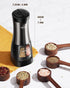 Set 2 1 Set Sangcon Electric Salt and Pepper Grinder Shakers IN - USB RECHARGEABLE Salt and Pepper Mill All in One