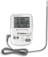 Polder Digital In-Oven Thermometer/Timer, White