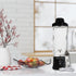 Elite Rechargeable Travel Blender, 240W Personal Smoothie Maker with 600ml Capacity, Black