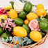 12pcs Gresorth Yellow & Green Artificial Lifelike Simulation Lemon Fake Fruit Home Kitchen Cabinet Decoration
