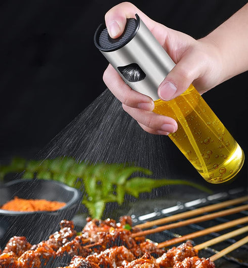 Olive Oil Sprayer for Cooking, Mini Bottle Kitchen Gadget for Air Fryer, BBQ, Pan, Salads, Baking (1 Pack)