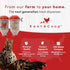 4 RentACoop Chicken Treat Tube Dispenser Multi-Treat Enrichment Toy and Boredom Buster for Chickens, Easy Top-Fill