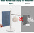Hand Towel Holder, F-Shape Stand with Marble Base, Stainless Steel Swivel Hand Towel Rack for Bathroom Kitchen