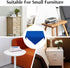 2 Pack 24X24 Inch Small Square Table Cloth Royal Blue Tablecloth Washable Polyester Solid Table Cover for Night Stand