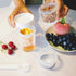 Vesalen 2-Layer 2 Pack) Reusable Parfait Cups with Lids & Spoon Leakproof Overnight Oats Containers, BPA-Free PP