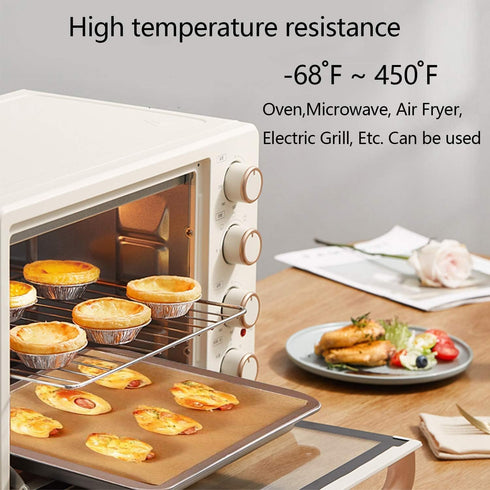 QYH 300 Pcs Unbleached Parchment Paper Sheets, 8x12 Inches, Precut for Baking Cookies, Frying, Air Fryer