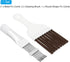 PATIKIL Air Conditioner Fin Comb, Stainless Steel Condenser Fin Straightener & Cleaning Brush Tool