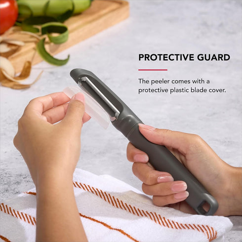 KitchenAid Double-Edged Vegetable Peeler - Ideal for Soft-Skinned Fruits