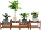 Wood Flower Stand Small Plant Stand Indoor Outdoor Plant Shelf Low Window