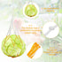 Gejoy 6 Pieces Chicken Toys for Coop Accessries Wooden Stand Mirror with Bells Coop Swing Veggies Fruit Skewer