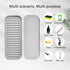 Silicone Sponge Holder 2 Pack, Waterproof Dish Soap Tray for Kitchen Sink, Multipurpose Organizer for Soap Dispenser