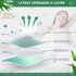 6''-25'' Unilibra Queen Size Waterproof Mattress Pad Rayon Made from Bamboo, Quilted Breathable Mattress Protector
