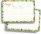 Lemon & Peach Recipe Cards - 4" x 6" Thick Premium Card Stock, Set of 50 for Recipe Box or Binder