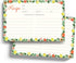 Lemon & Peach Recipe Cards - 4" x 6" Thick Premium Card Stock, Set of 50 for Recipe Box or Binder