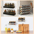 DIDITIME 12Pcs 4oz Spice Jars with Label, Empty Square Seasoning Containers, Spice Jars with Shaker Lids, Small Spice