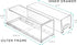 Sorbus Small Clear Stackable Storage Drawers, Plastic Storage Drawers with Handles for Craft, Medicine, Makeup, Closet,