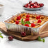 10pack- 8 x 8 Aluminum Foil Pans, Disposable Heavy Duty Square Baking Cake Pans for Homemade Breads