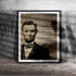 Abraham Lincoln Historic Quote Wall Art Decor, Unframed 16x20 Inch Poster, Motivational Print, Inspirational Gift