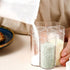 2 Pcs 5 in 1 Spice Containers, Portable Travel Seasoning Dispenser, Clear Container Jars with Lid and Labels