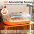 24 360Viewing Incubators for Hatching Eggs, Egg Incubator, Automatic Egg Turner with Humidity Control & Digital