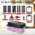 Multifunctional Vegetable Chopper Mandoline Slicer Dicer Veggie Chopper Onion Mincer Vegetable and Salad Cutter
