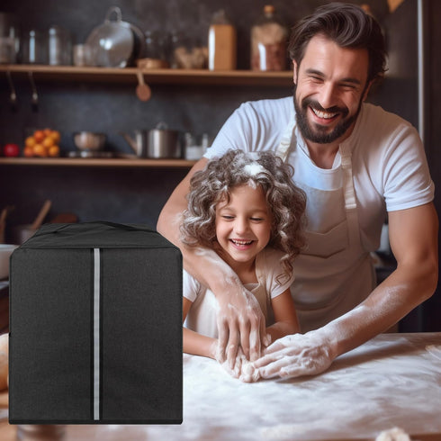 Air Fryer Dust Cover, Compatible with Nuwave Brio 15.5Qt Air Fryer Rotisserie Oven, Dark Grey