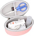 Mchoi Hard Carrying Case for Sharper Image SI-755 Mini Steam Iron, Waterproof Shockproof Travel Protective Case