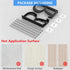 4 Pack Wall Mounted Shoes Rack Wall Shoe Holder Hanging Shoe Organizer Door Hanging Shoe Storage with Sticky Mounts