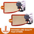 STATINT Premium Food Safe Non-Stick Silicone Baking Mat, Pack of 2, 16.5" x 11.6" for Cookie Oven Reusable