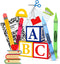 Resholder 14 Pcs Giant School Theme Party Decorations ABC Alphabet Party Favor Box