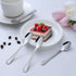 24 PCS 4.7 Demitasse Espresso Spoons Set, Stainless Steel Small Spoons for Coffee Bar, Dishwasher Safe
