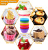54 Pack Silicone Muffin Cups, Selizo Reusable Cupcake Baking Cups for Muffins, Cupcakes, and Candies
