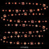 Rose Gold 10th Birthday Decorations, Number 10 Circle Dot Twinkle Star Garland Bunting Banner for Girls Boys Party